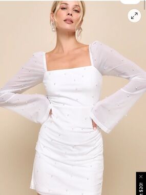 Lulus Pearl Mini Dress